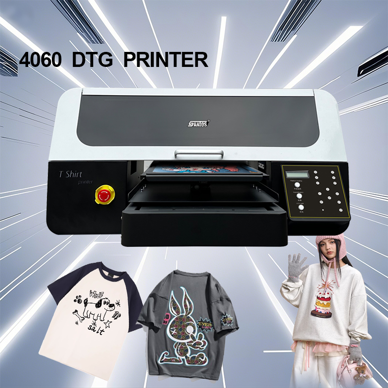 Commercial Printing Machine For Clothes - Impresora Digital de camisetas modelo 4060
