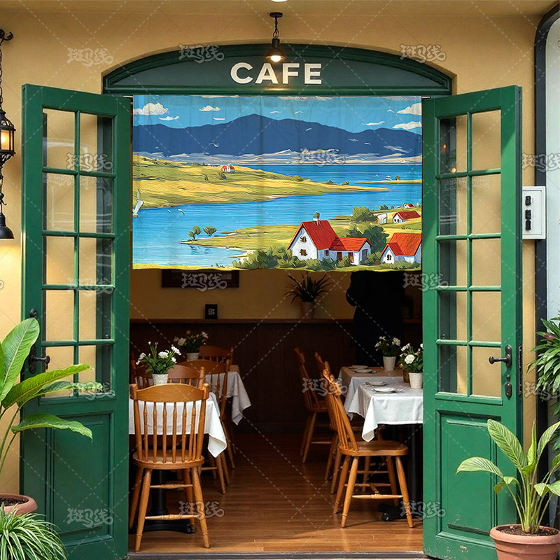 Commercial Printing Rates - Cortina de puerta Noren VIKAMA con