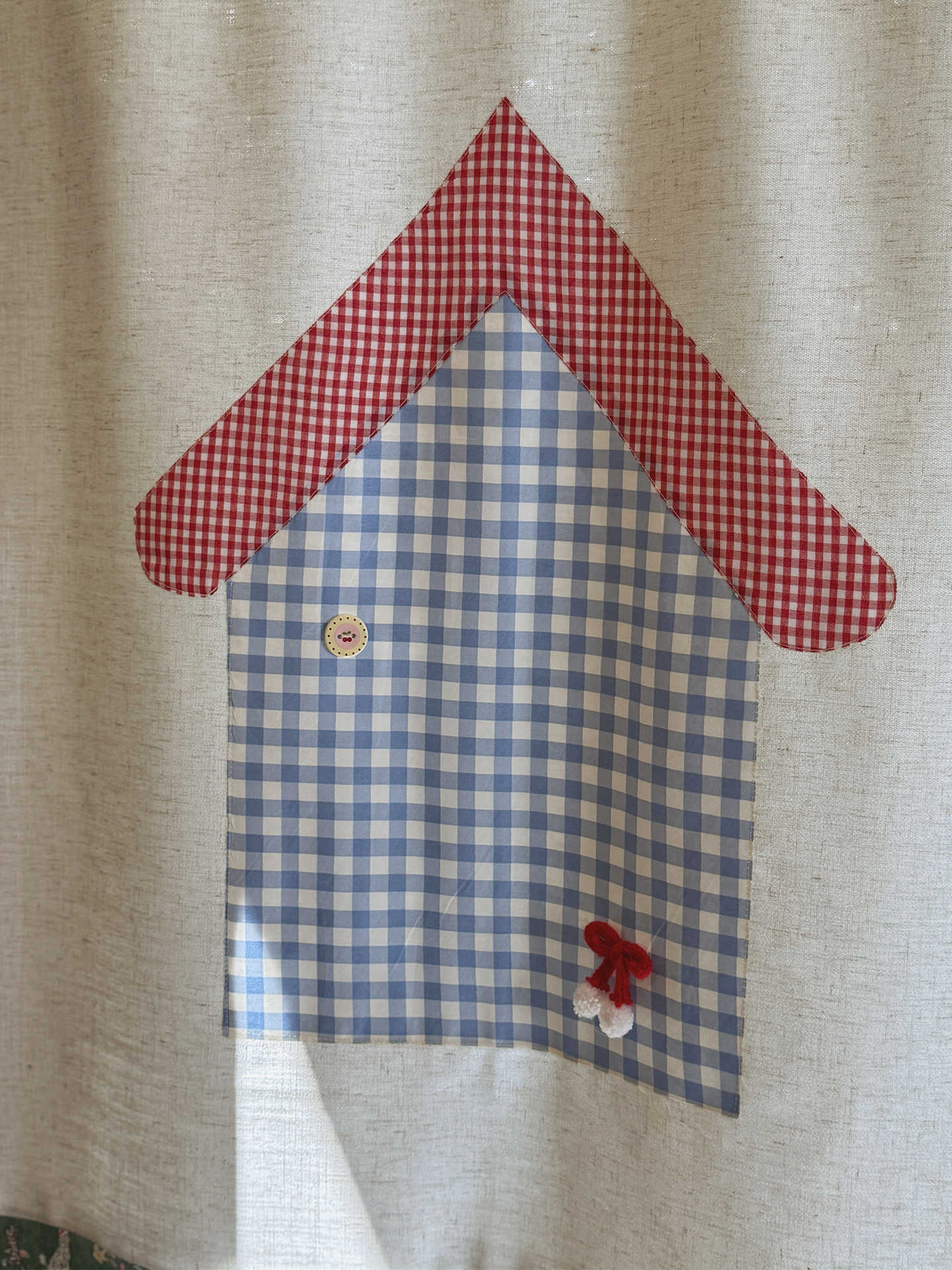 Commercial Printing Rates - Cortina de puerta Noren VIKAMA Gingham