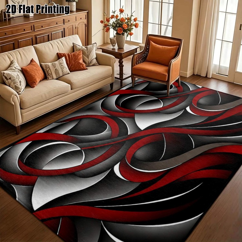 Alfombra con Estampado Abstrac - Hall Commercial Printing reseña y precio