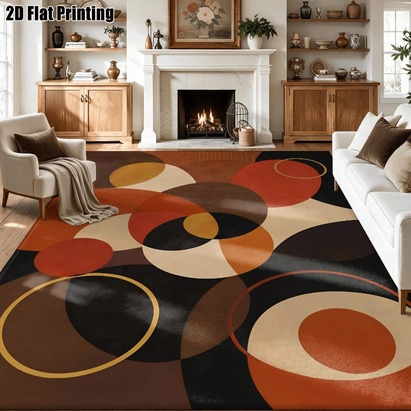 Alfombra con Estampado Abstrac - Hall Commercial Printing reseña y precio