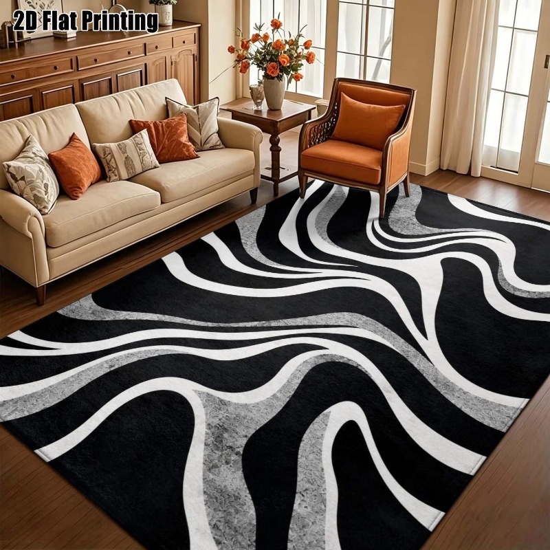 Alfombra Moderna con Estampado - Hall Commercial Printing reseña y precio