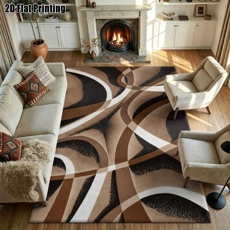 Alfombra Moderna con Estampado - Hall Commercial Printing reseña y precio
