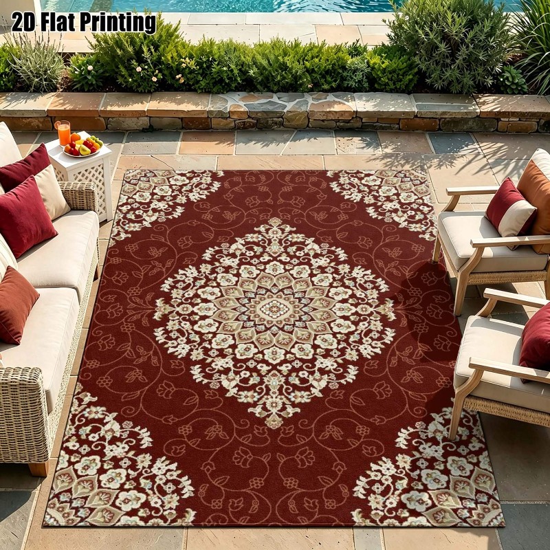 Alfombra Moderna con Estampado - Hall Commercial Printing reseña y precio