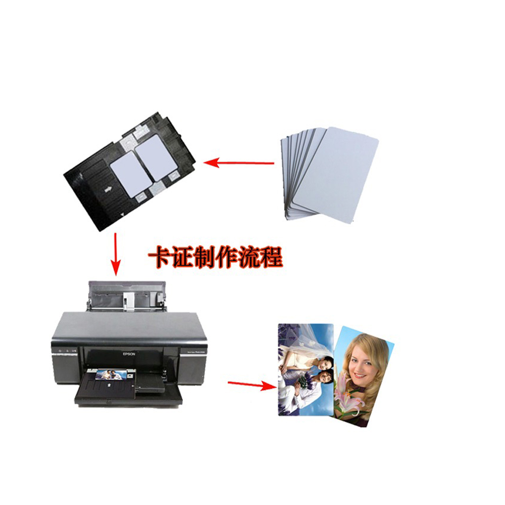 20 Tarjetas de PVC Blancas Bri - Commercial Printer reseña y precio