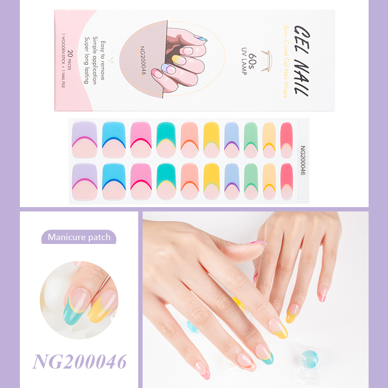 Tiras de uñas de Gel semicurad - Commercial Printing Paper reseña y precio