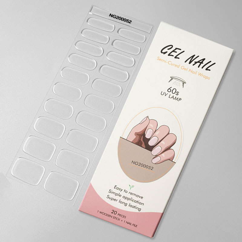 Tiras de uñas de Gel semicurad - Commercial Printing Paper reseña y precio