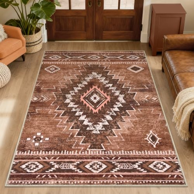 Alfombra Estampada Vintage Tri - Hall Commercial Printing reseña y precio